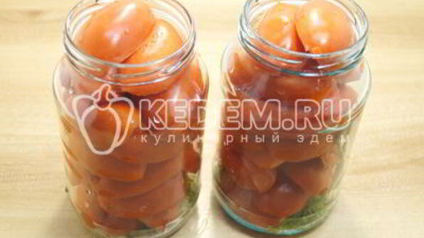 помидоры в желе на зиму