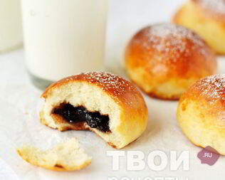 Булочки с повидлом