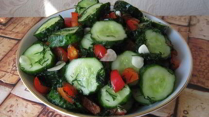 Быстрые малосольные огурчики