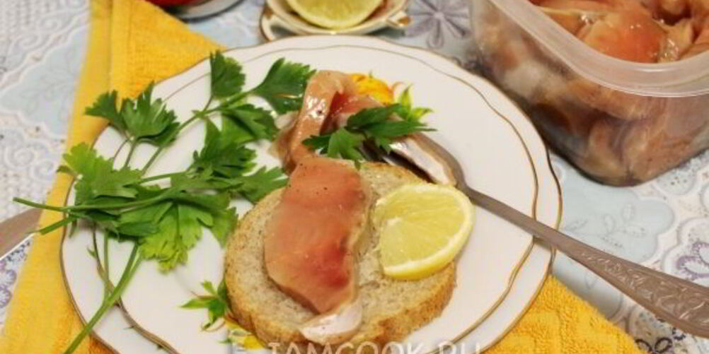 Рецепт горбуши, соленой под семгу