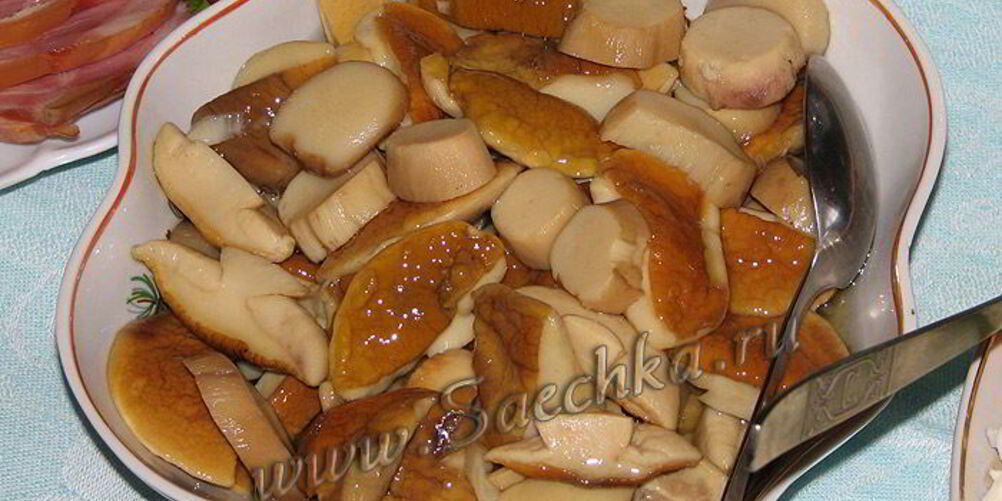 Рецепт грибов соленых