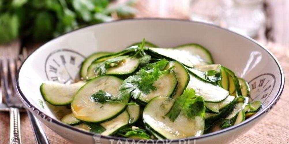Рецепт малосольных кабачков