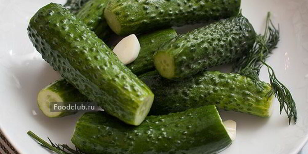 Рецепт малосольных огурцов