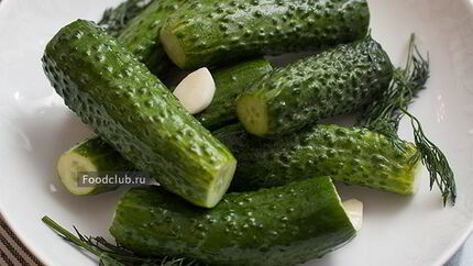 Малосольные огурцы