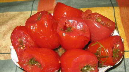 Малосольные помидоры