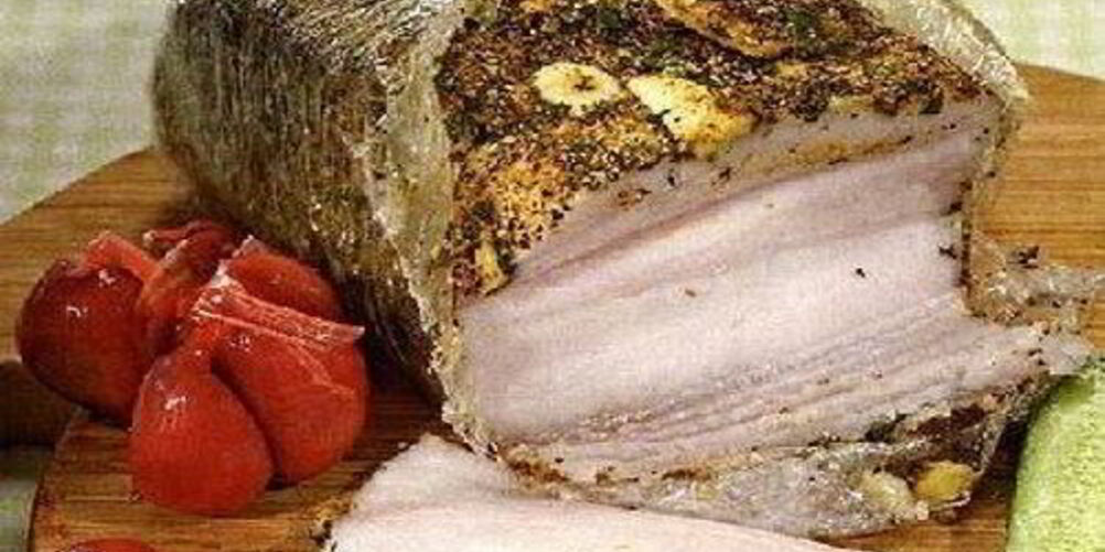 Рецепт мятного сала с приправой карри