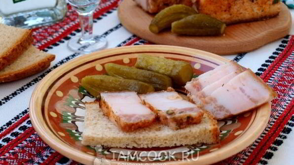 сало по-украински