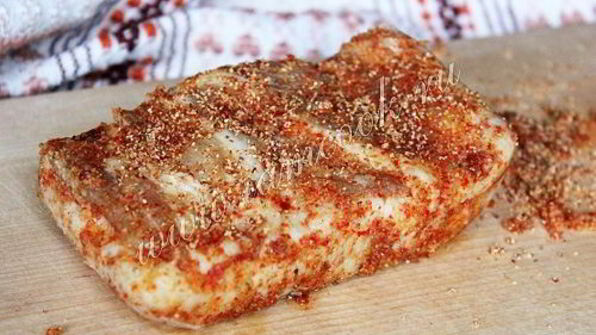 сало соленое по-домашнему