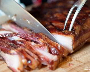 Сало в коптильне