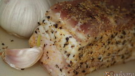 Сало в тузлуке