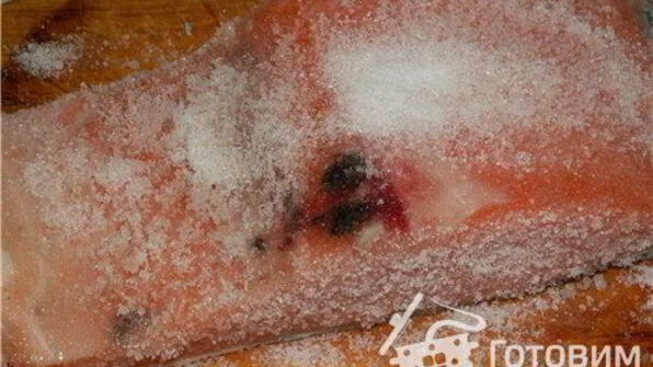 семга малосольная