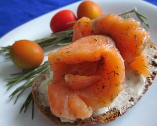 Семга соленая по-фински