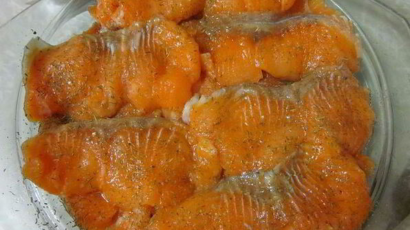 семга соленая по-фински