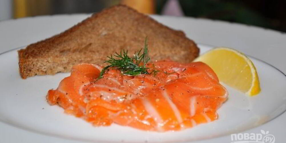 Рецепт семги соленой
