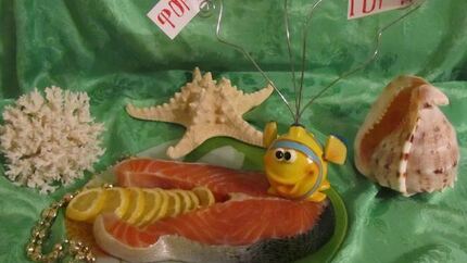 Слабосоленая форель