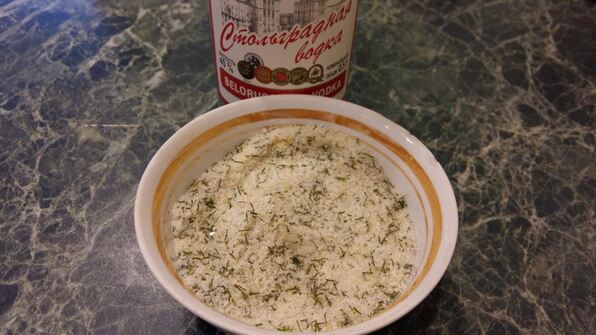 соленая горбуша на водке