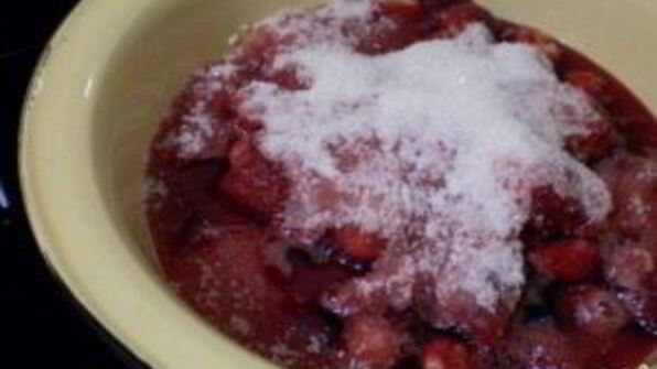 клубничное варенье янтарное