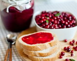 Конфитюр из брусники