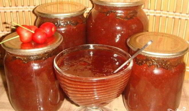 Конфитюр из черешни