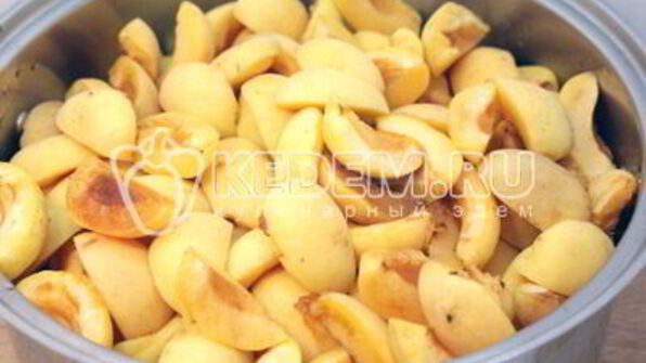 ленивое абрикосовое варенье