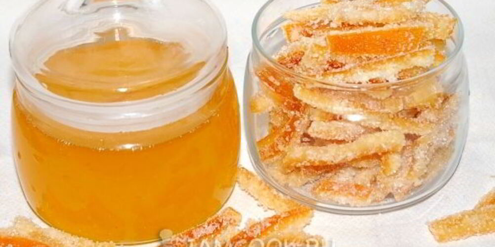 Рецепт цукатов из апельсиновых корок