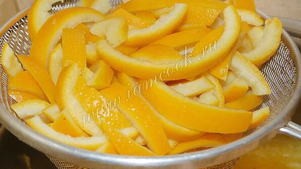 цукаты из апельсиновых корок