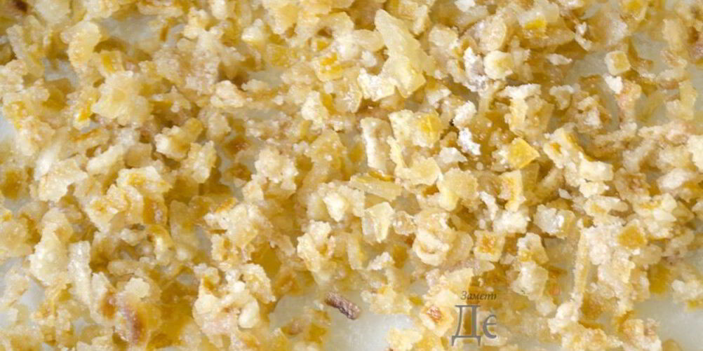 Рецепт цукатов из лимонных корок