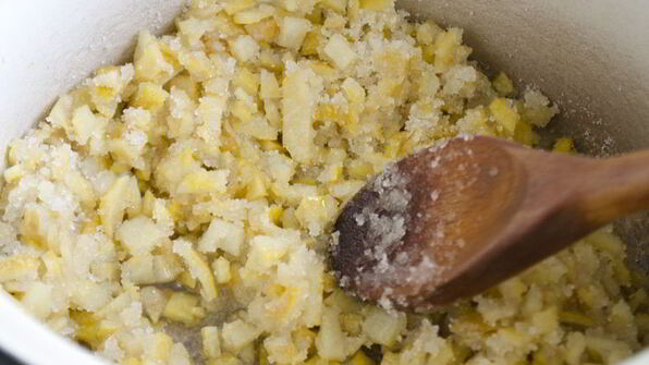 цукаты из лимонных корок