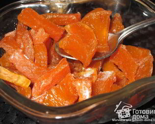 Цукаты из тыквы
