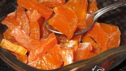 Цукаты из тыквы