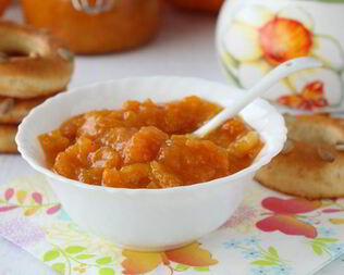 Тыквенное варенье со вкусом абрикосов