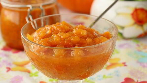 тыквенное варенье со вкусом абрикосов