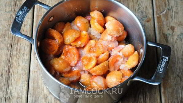 варенье из абрикосов с желатином