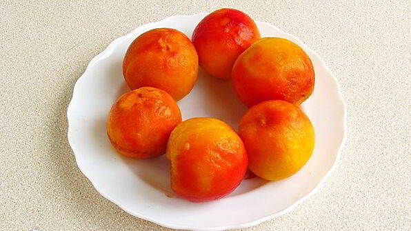 варенье из персиков и консервированных ананасов