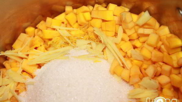 варенье из тыквы с мандаринами