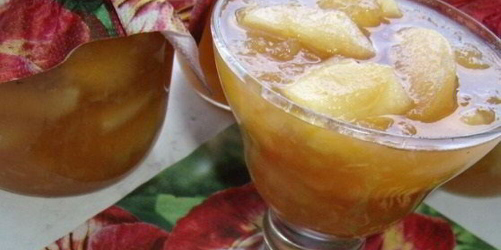 Рецепт варенья из яблок без воды