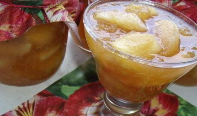 Варенье из яблок без воды