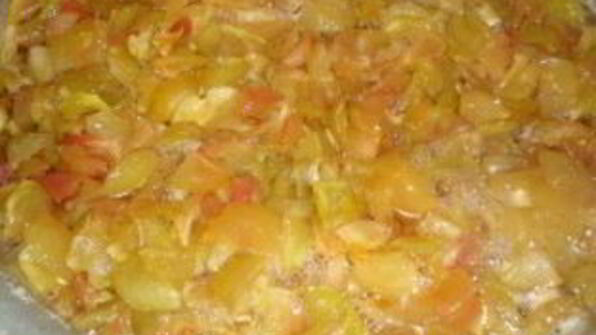 варенье из яблок кусочками