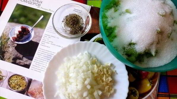 варенье из зеленых помидоров