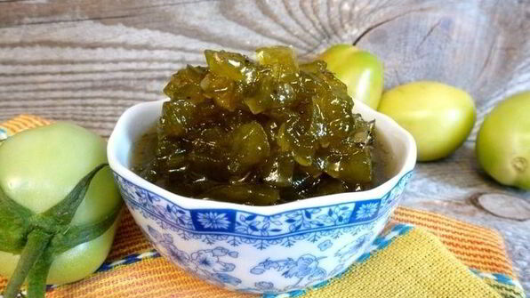 варенье из зеленых помидоров