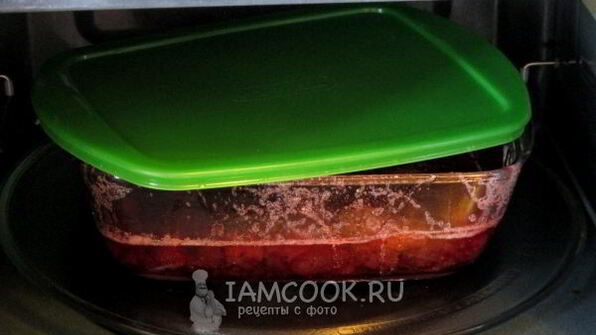 варенье в микроволновке