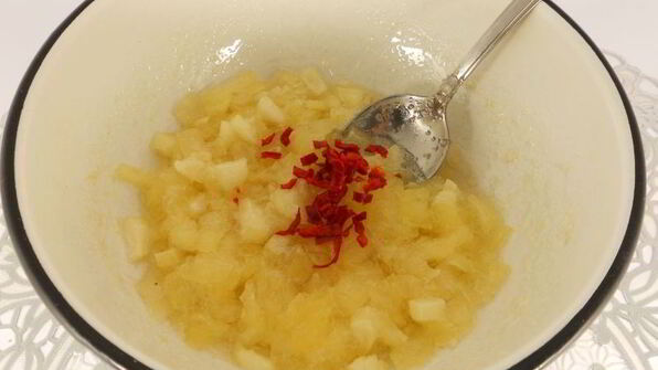 яблочный конфитюр с острым перцем чили