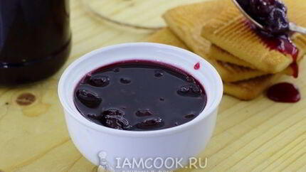 Жидкое вишневое варенье без косточек на зиму