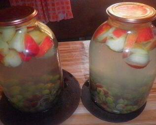 Виноград на зиму