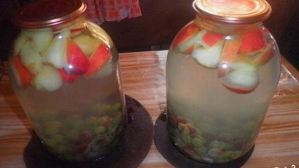 Виноград на зиму