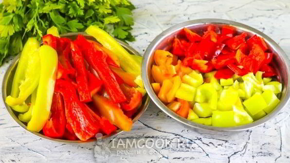 замороженный перец на зиму