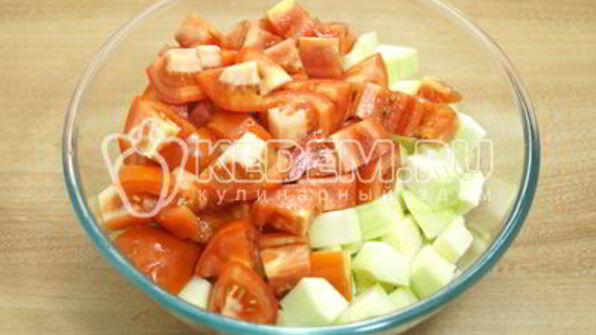 заморозка кабачков с овощами на зиму