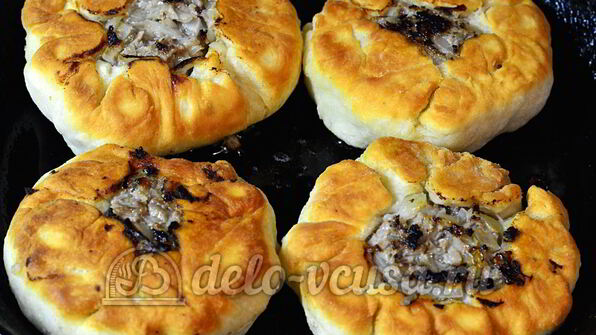беляши с мясом