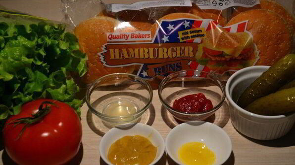 бургер с гречневой котлетой