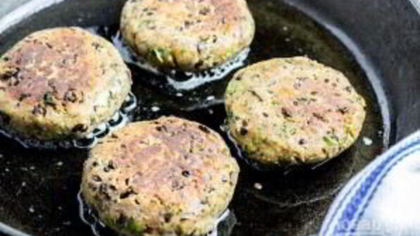 бургер с котлетой без мяса